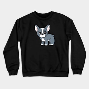 Chibi Frenchie (Small Design) Crewneck Sweatshirt